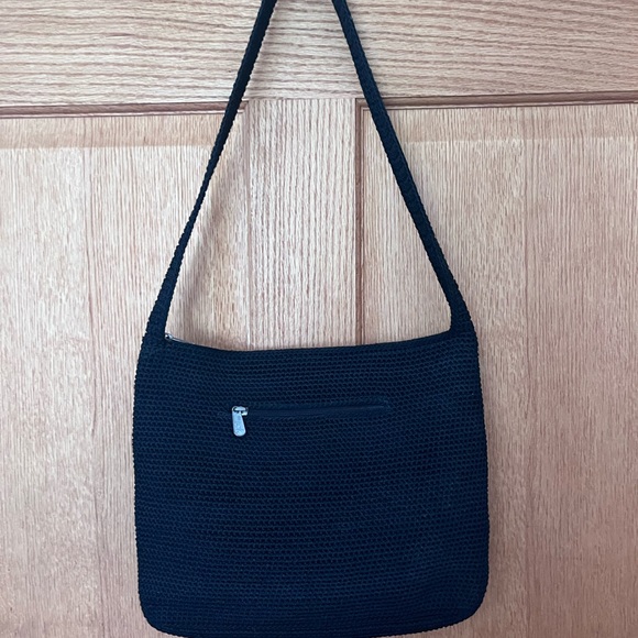 The Sak beautiful black, crochet shoulder bag - Picture 3 of 5